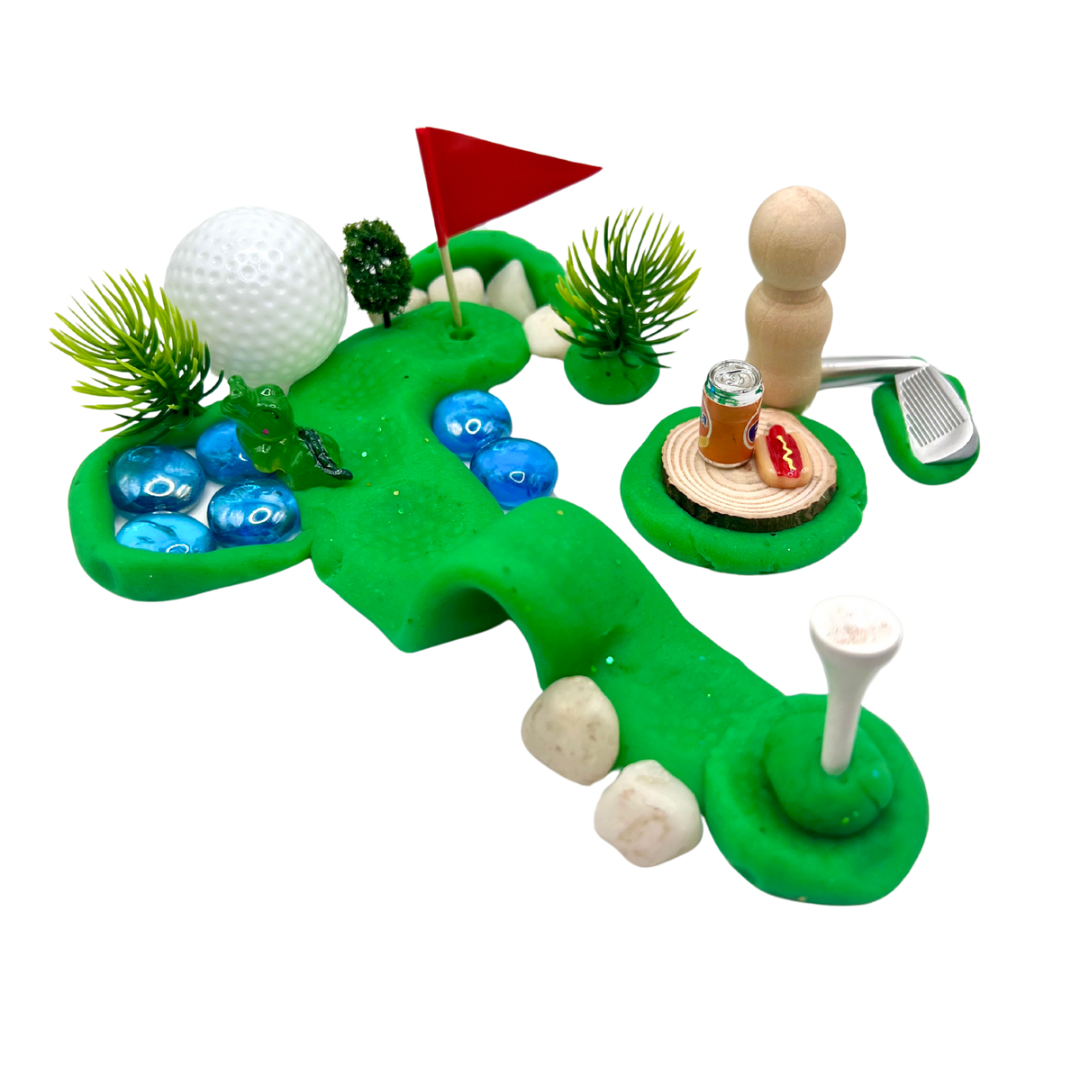 Hole-In-One Fun Golf Play Dough Jar