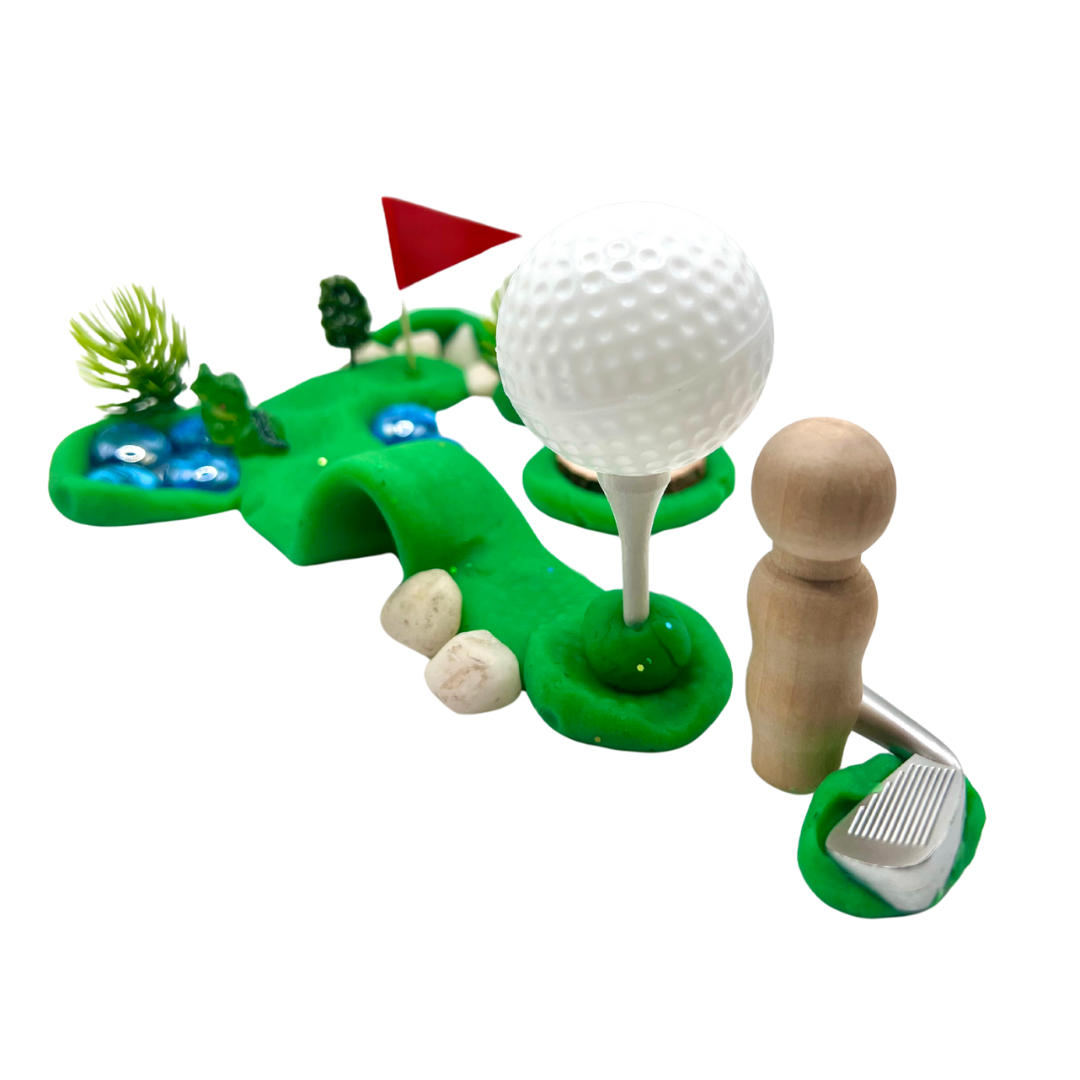 Hole-In-One Fun Golf Play Dough Jar