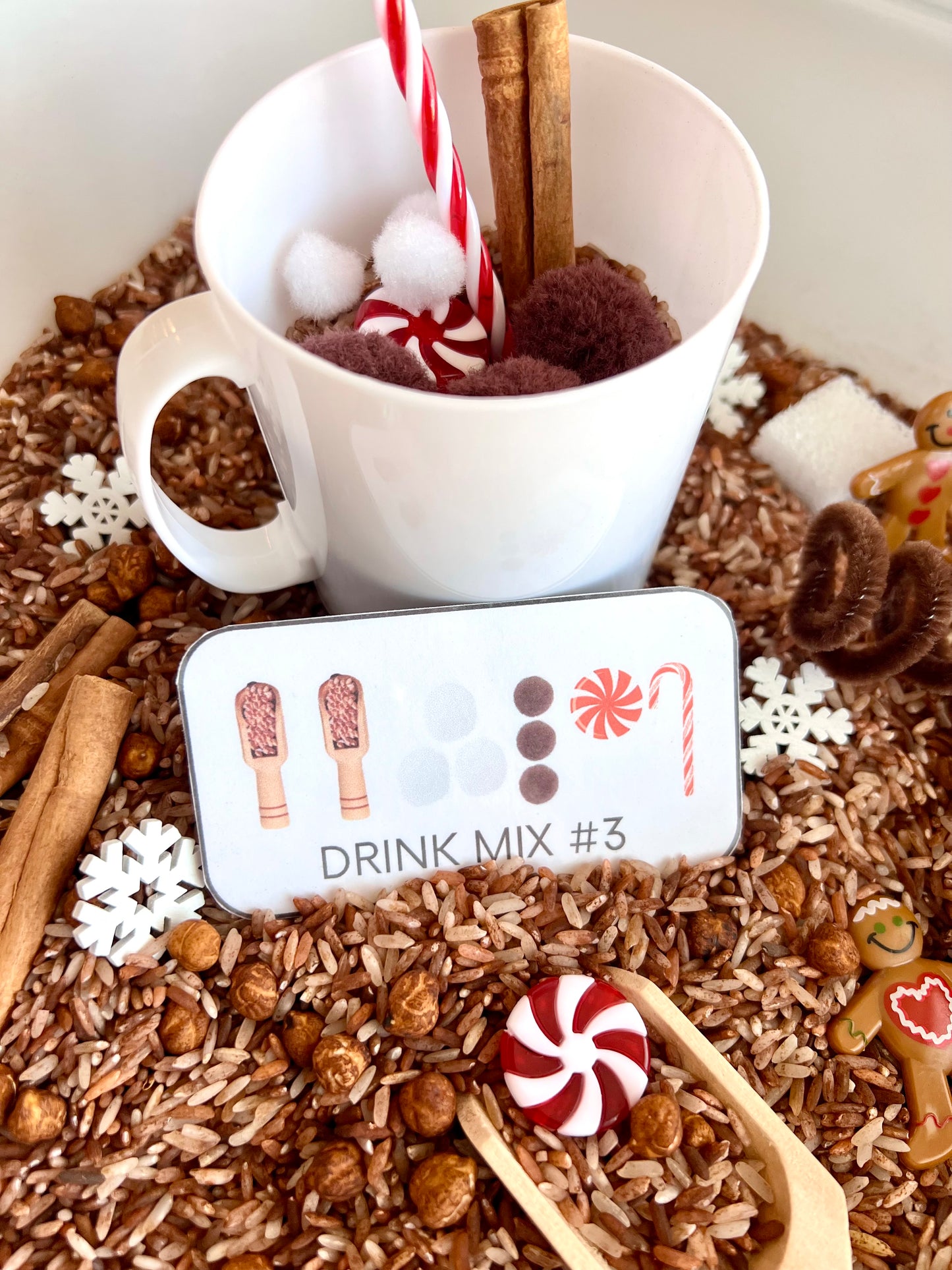 Sensory Pretend Play Cocoa Kit for Imaginative Learning Fun