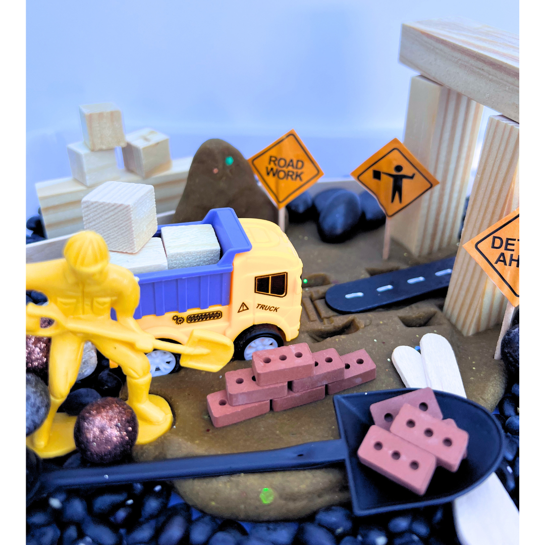Play Dough Construction Sensory Kit XL