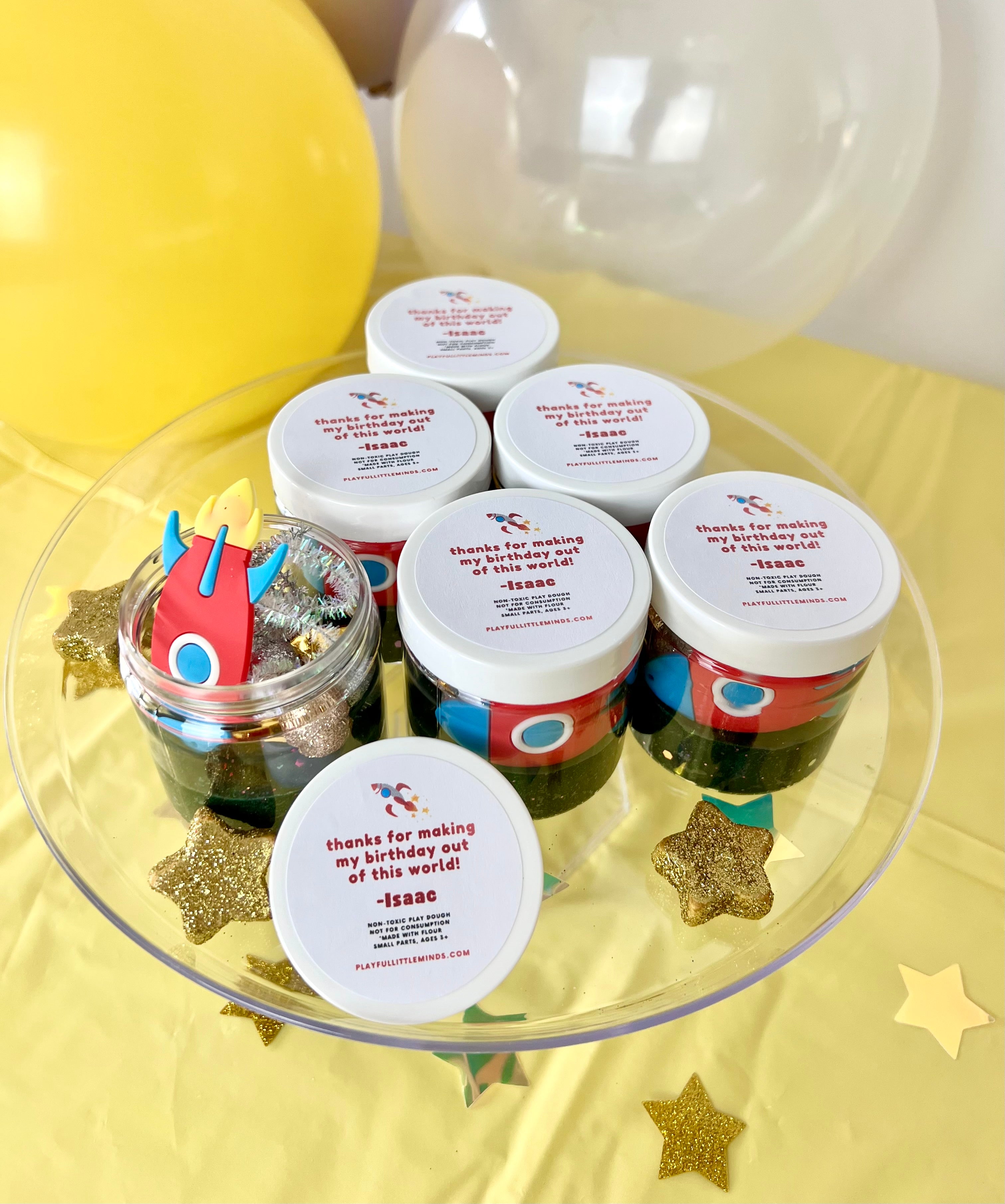 Play Doh Party Favors Playful Little Minds