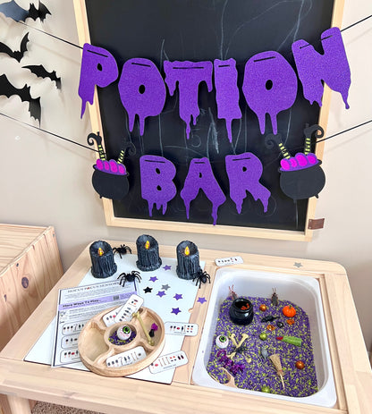 Spooky Halloween Sensory Bin