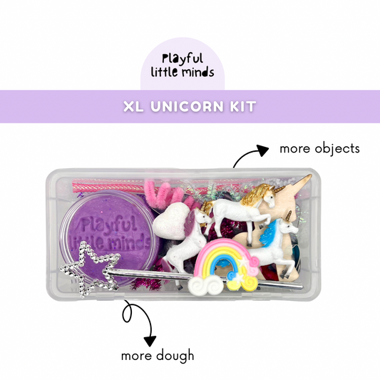 Unicorn Play Dough Sensory Activity Kit XL