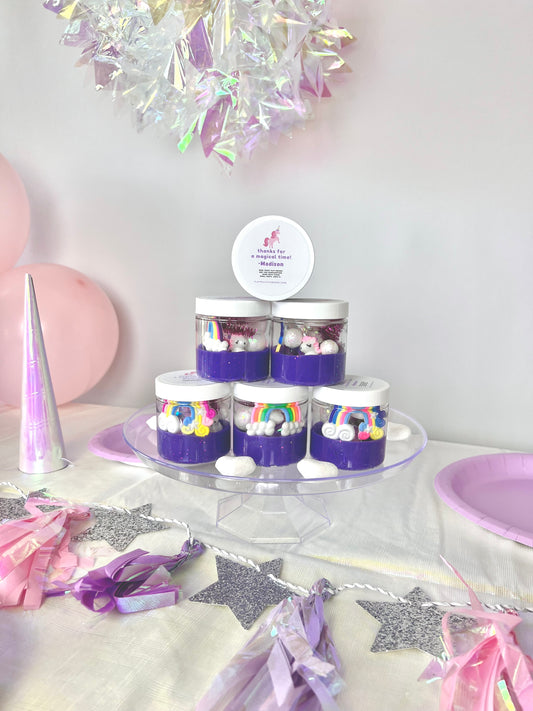 Unicorn Play Dough Party Favors