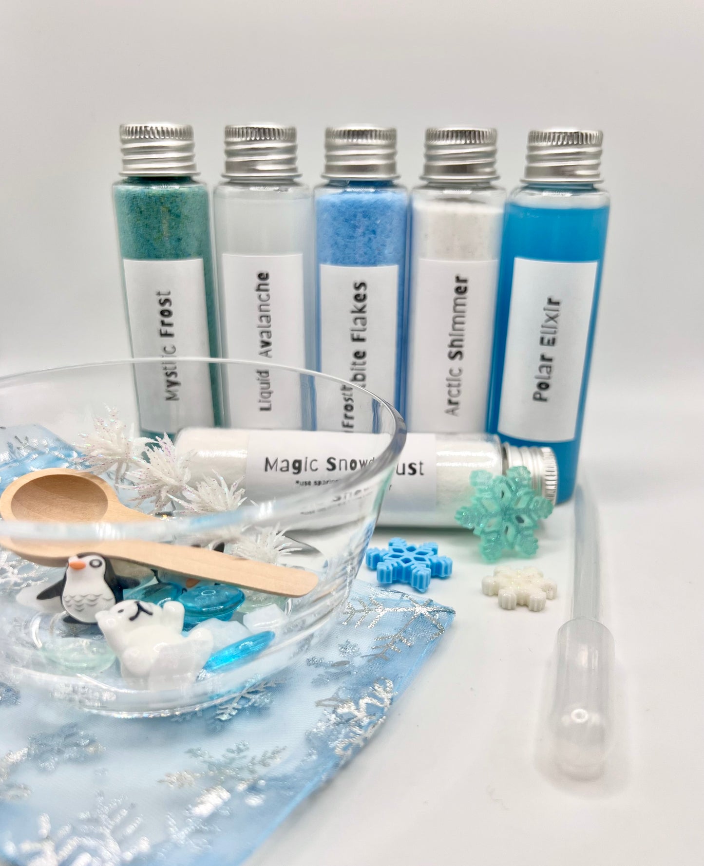 Frozen Arctic Potion Kit for Kids with Snow Sensory Fun