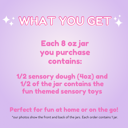 Ice Cream Themed Sensory Play Dough Kit