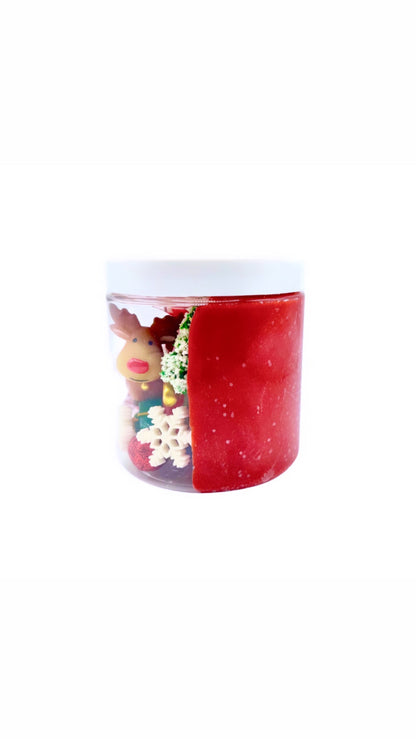 The North Pole Sensory Play Dough Jar