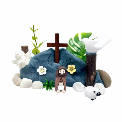 Easter Miracle Play Dough Jar: A Journey of Resurrection