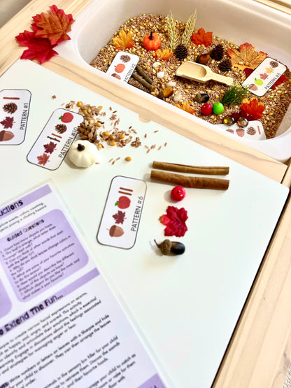 Educational Autumn Activity Box - Sensory Play for Kids