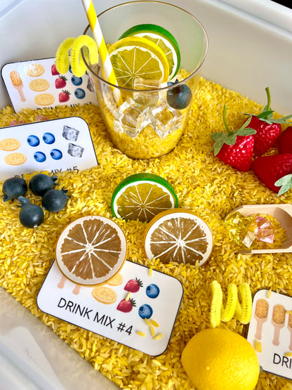 Lemonade Stand Sensory Learning Kit