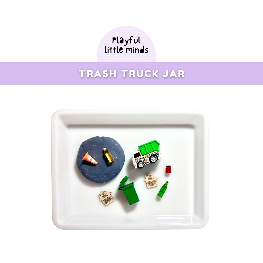Trash Truck Playdough Sensory Toy Kit