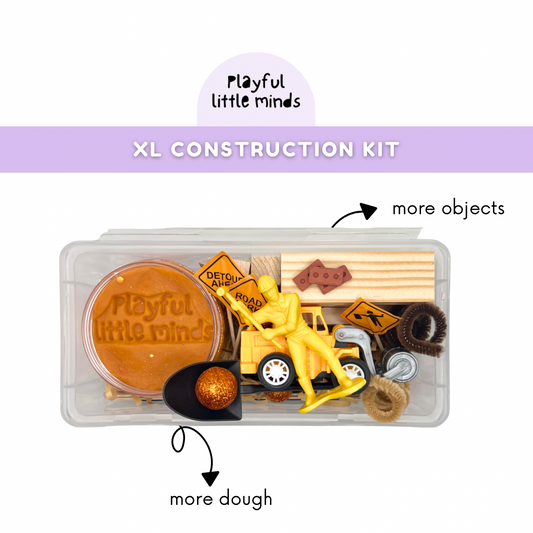 Play Dough Construction Sensory Kit XL