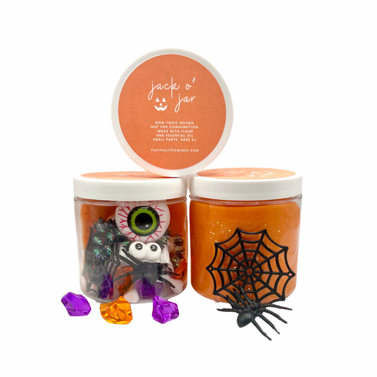 Halloween Pumpkin Playdough Sensory Kit