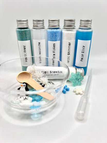 Frozen Arctic Potion Kit for Kids with Snow Sensory Fun