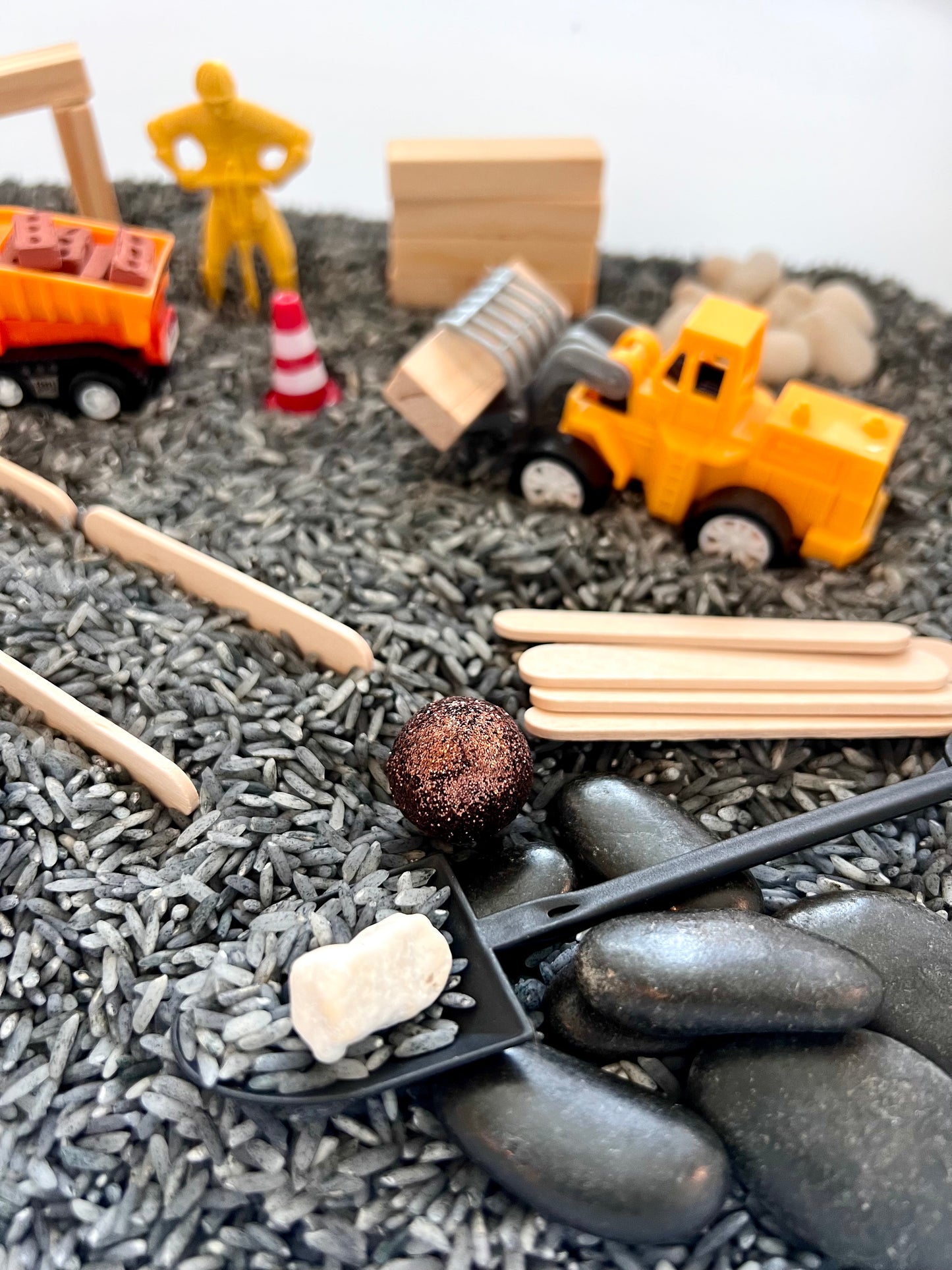 Construction Site Sensory Play Kit