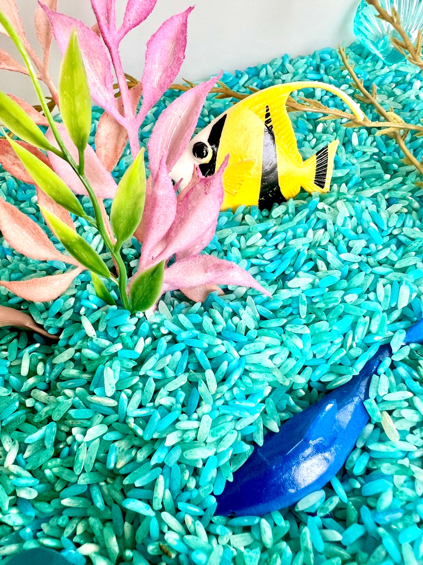 Under The Sea Ocean Animal Toys Sensory Bin