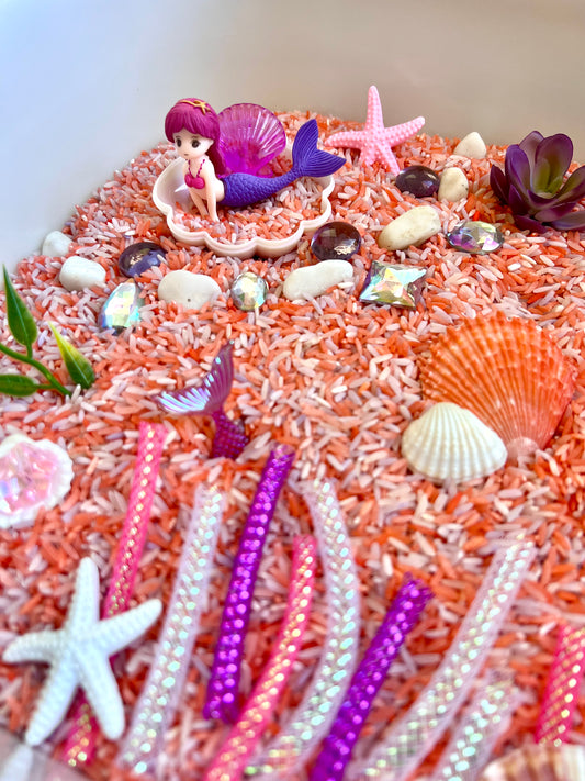 Mermaid Sensory Bin