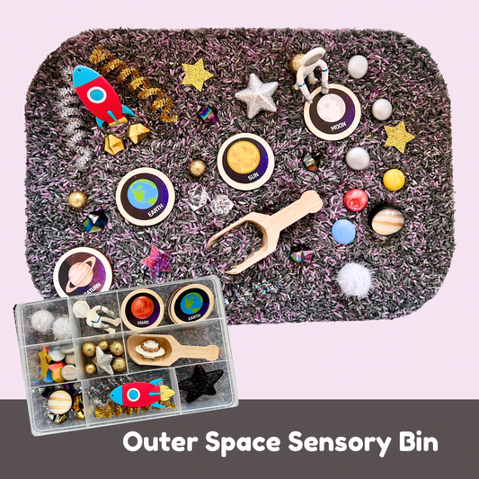 Outer Space Sensory Bin