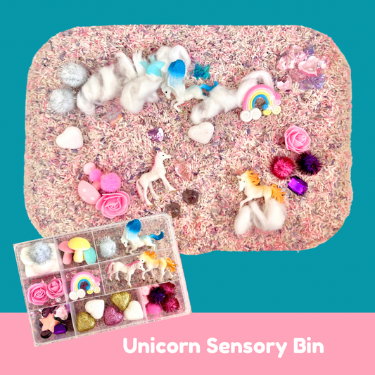 Unicorn Sensory Bin