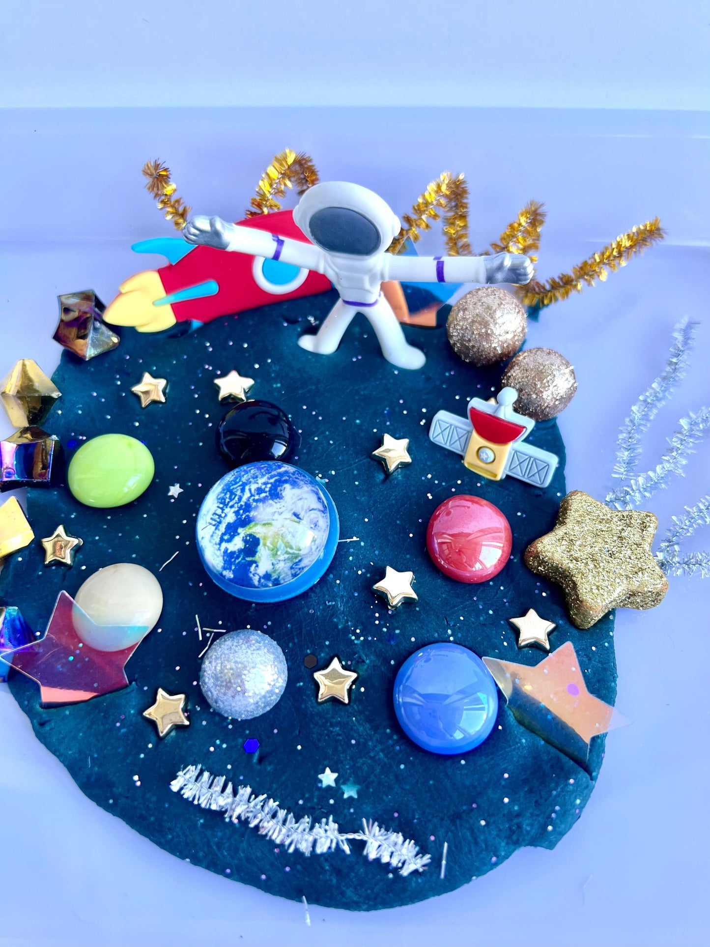 Space Playdough Sensory Toy Kit