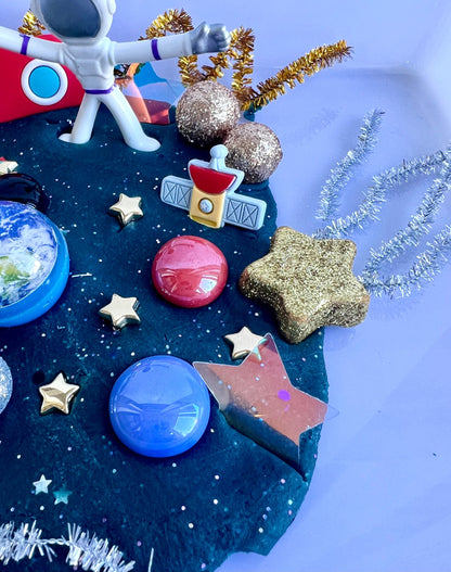 Space Playdough Sensory Toy Kit