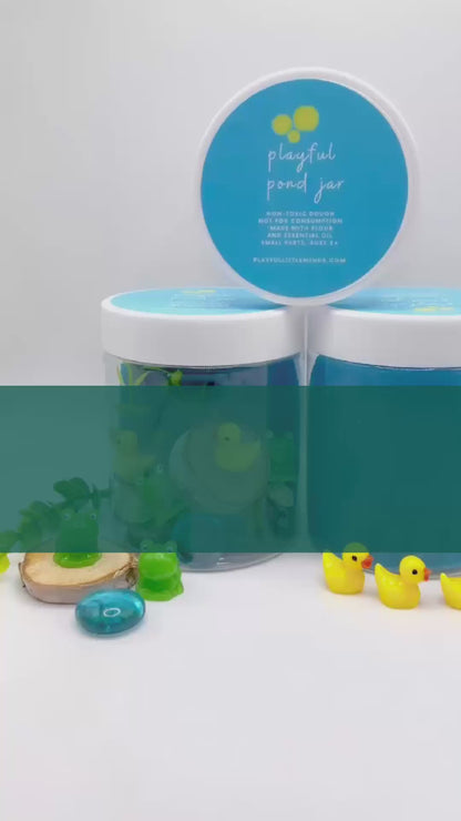 Duck Pond Playdough Kit: Educational Toy for Kids | Nursery Rhyme Inspired